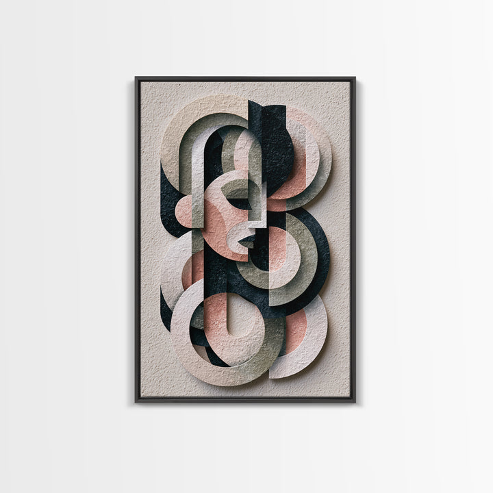 Abstract Aura Portrait Canvas Print, Spiritual Art, Luxury Decor, Living Room Decor, Fine Art, Spirit, Digital Art, Printable, SPI-2x3-96