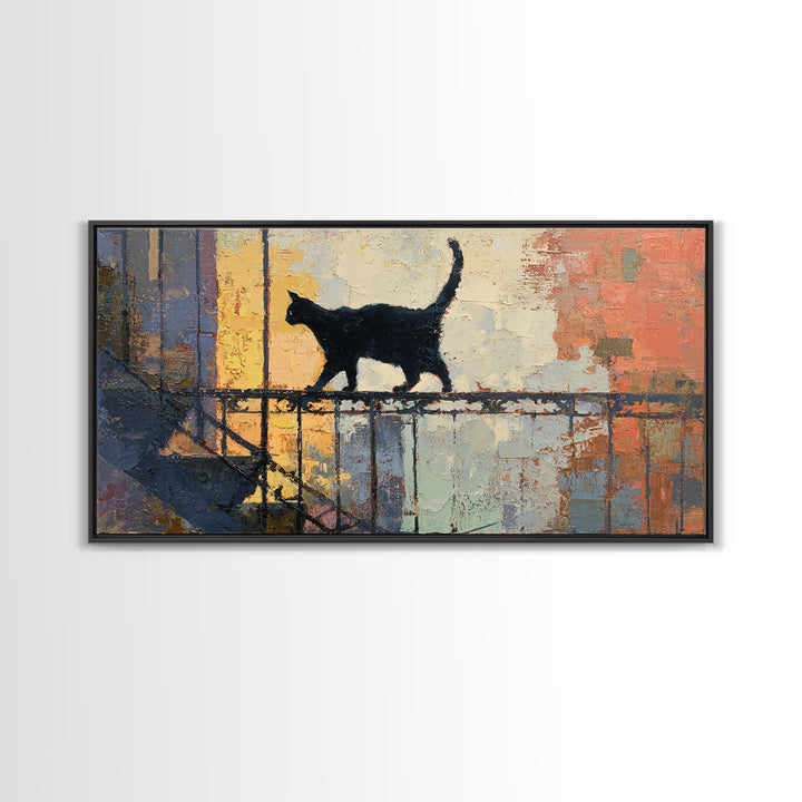 Brick Wall Texture Framed Canvas Print, Street Art, Large Wall Art, Living Room Decor, Abstract Art, Urban, Canvas Painting, STR-2x1-72