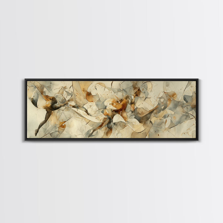 Spray Can Bouquet Framed Canvas Print, Street Art, Poster Prints, Living Room Decor, Oil Painting, Urban, Original Artwork, STR-3x1-79