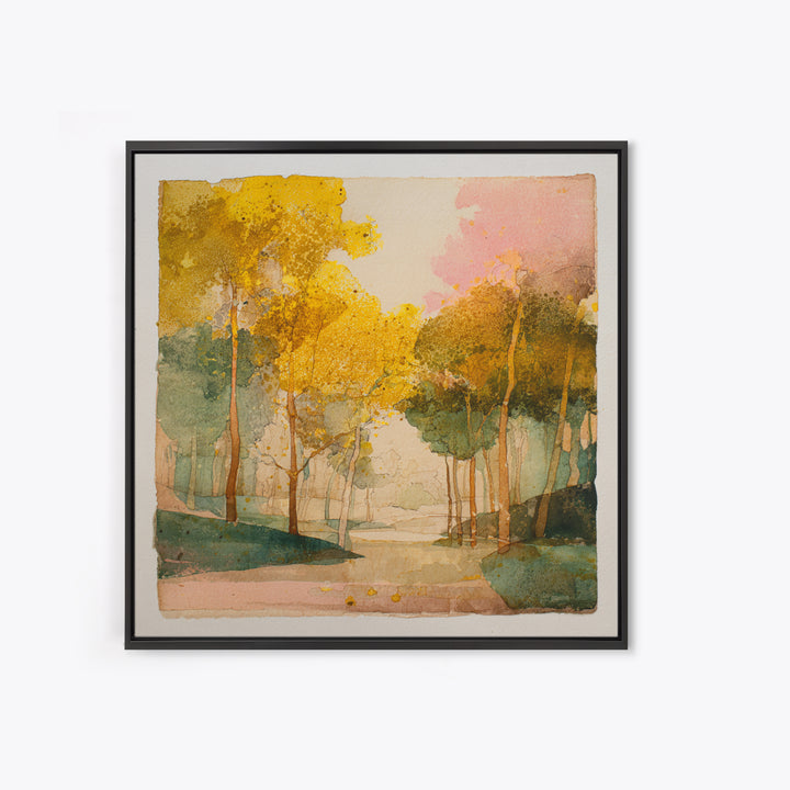 Elegant Nude Figure Study Framed Canvas Print, Traditional Art, Indian Art, Living Room Decor, Fine Art, Classic, TRA-1x1-46