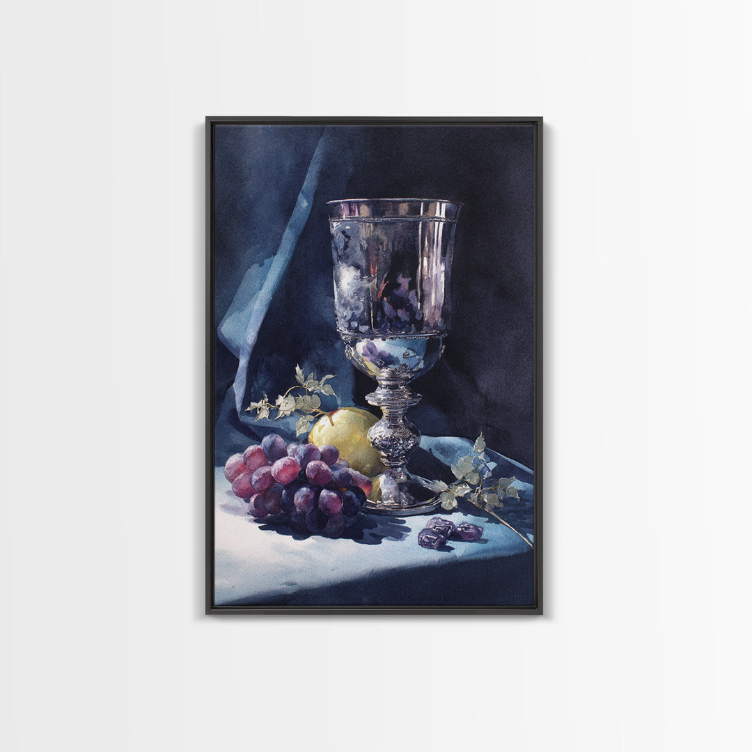 Elegant Nude Figure Study Framed Canvas Print, Traditional Art, Minimalist Decor, Living Room Decor, Fine Art, Classic, TRA-2x3-6