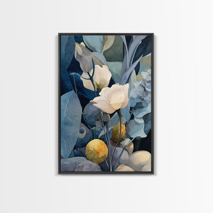 Tropical Fruit Market Arrangement Canvas Print, Tropical Art, Coastal Wall Art, Living Room Decor, Tropic, Beach Prints, TRO-2x3-71