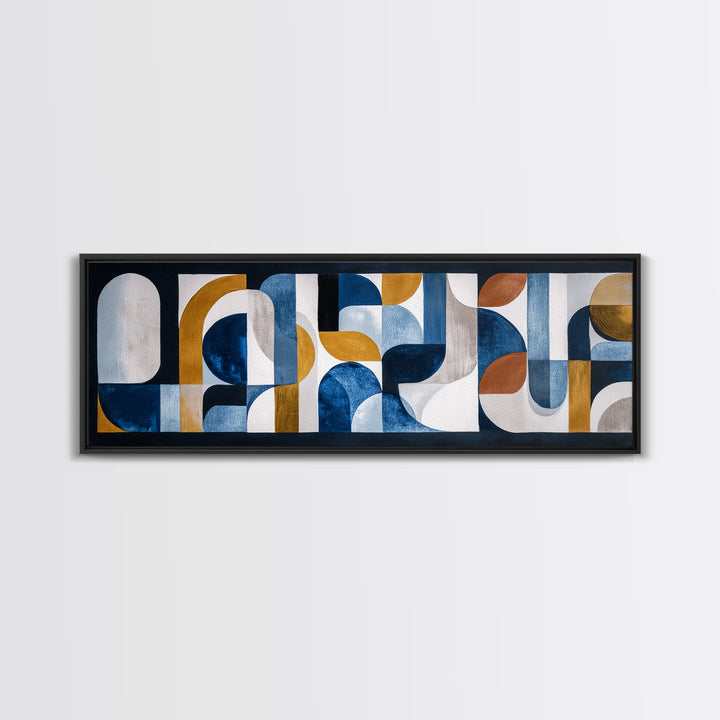 High Rise Window Grid Abstract Canvas Print, Urban Art, Art Print, Living Room Decor, Fine Art, Urban, Oil Painting, Art Deco, URB-3x1-35