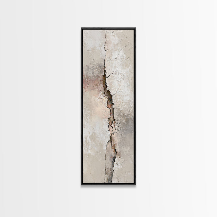Minimal Line Portrait Framed Canvas Print, Wall Art, Luxury Decor, Living Room Decor, Fine Art, Heart, Printable Wall Art, WAL-1x3-66