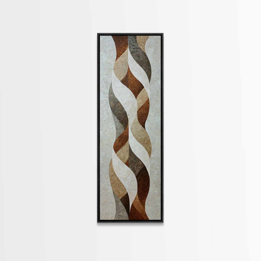 Bridal Veil Texture Abstract Framed Canvas Print, Wedding Art, Statement Artwork, Living Room Decor, Fine Art, Romance, WED-1x3-19