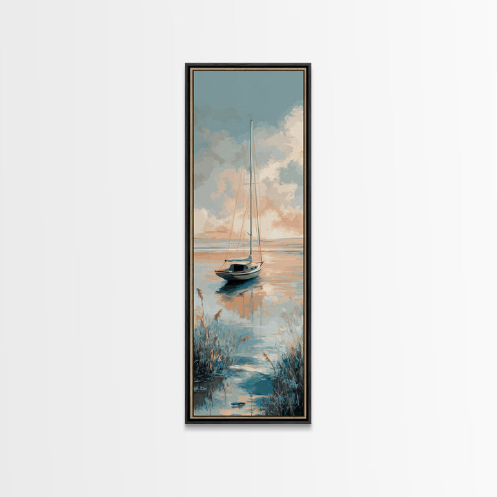 Honeymoon Coastal Sunset Canvas Print, Wedding Art, Gallery Decor, Living Room Decor, Fine Art, Romance, Contemporary Art, WED-1x3-77