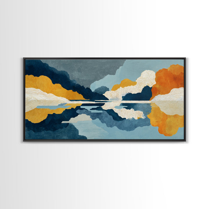 Hands Nearly Touching Framed Canvas Print, Wedding Art, Art Print, Living Room Decor, Fine Art, Romance, Downloadable Art, WED-2x1-60