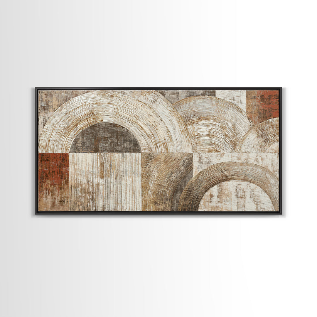 Bridal Veil Texture Abstract Framed Canvas Print, Wedding Art, Living Room Decor, Abstract Art, Romance, Wedding Gift, WED-2x1-75