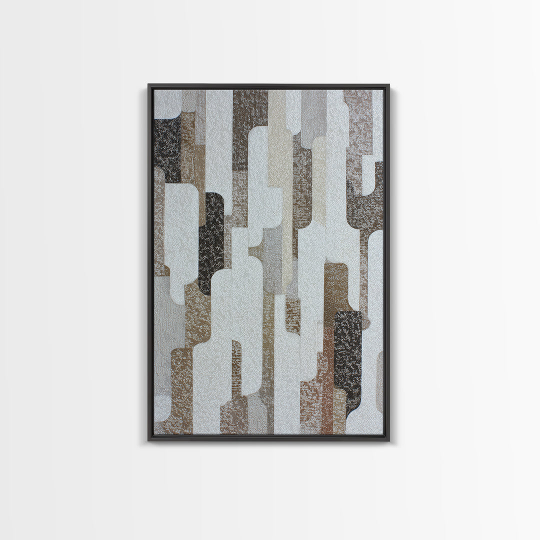 Lace Pattern Ivory Abstraction Canvas Print, Wedding Art, Wedding Reception, Living Room Decor, Abstract Art, Romance, WED-2x3-27