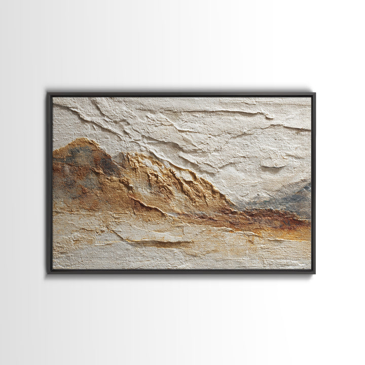Bridal Veil Texture Abstract Framed Canvas Print, Wedding Art, Jewish Art, Living Room Decor, Abstract Art, Romance, WED-3x2-35