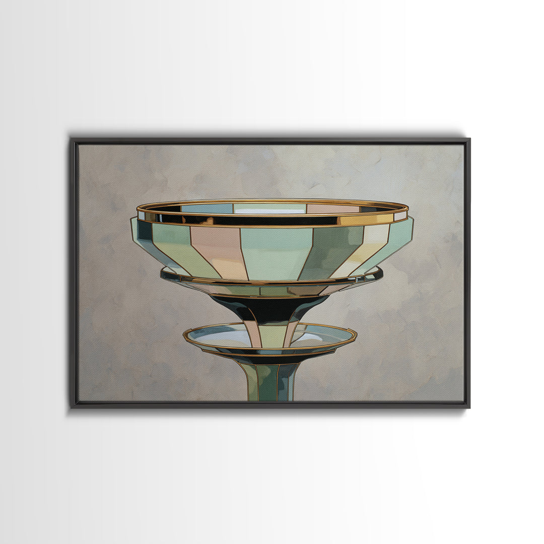 Champagne Coupe Tower Canvas Print, Wedding Art, Wedding Decoration, Living Room Decor, Fine Art, Romance, Wedding Poster, WED-3x2-73