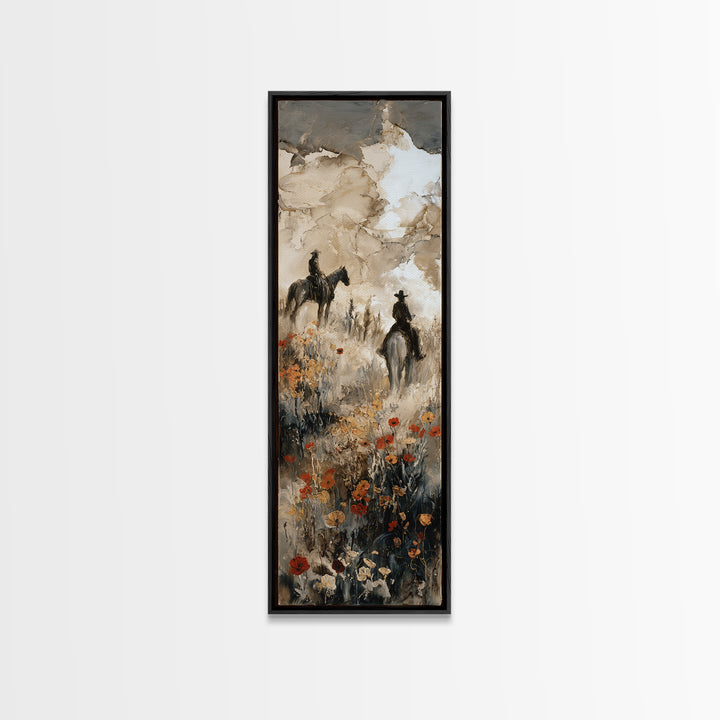 Sun Bleached Ranch Gate Canvas Print, Western Art, Horse Art, Southwestern Decor, Fine Art, Frontier, Room Decor, WES-1x3-51