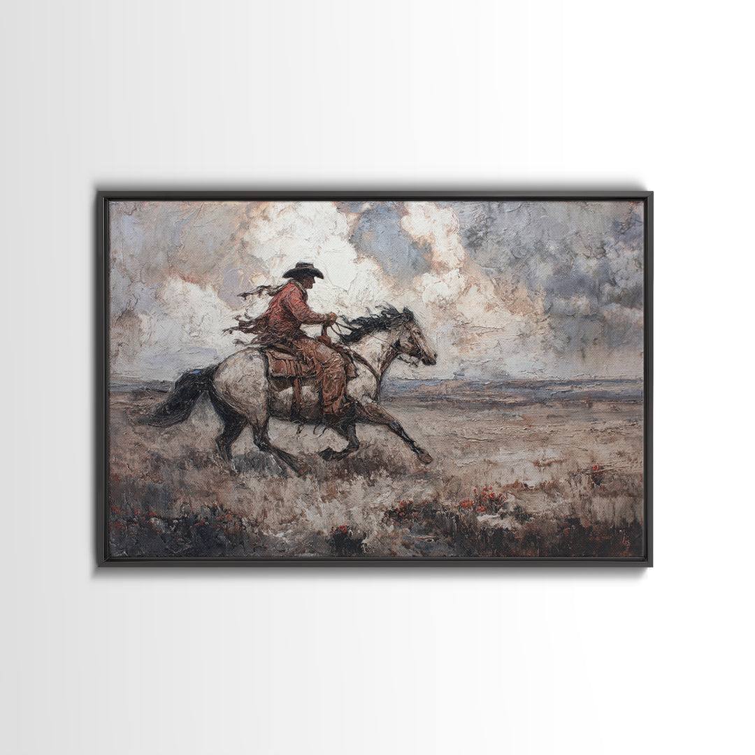 Sun Bleached Ranch Gate Canvas Print, Western Art, Western, Southwestern Decor, Watercolor Art, Frontier, Native American Art, WES-3x2-67