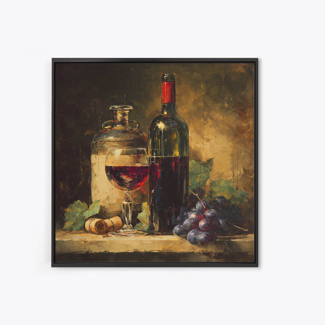 Red Wine Swirl Abstract Canvas Print, Winery Art, Wall Art Print, Winery Decor, Abstract Art, Vineyard, Gallery Decor, WIN-1x1-31