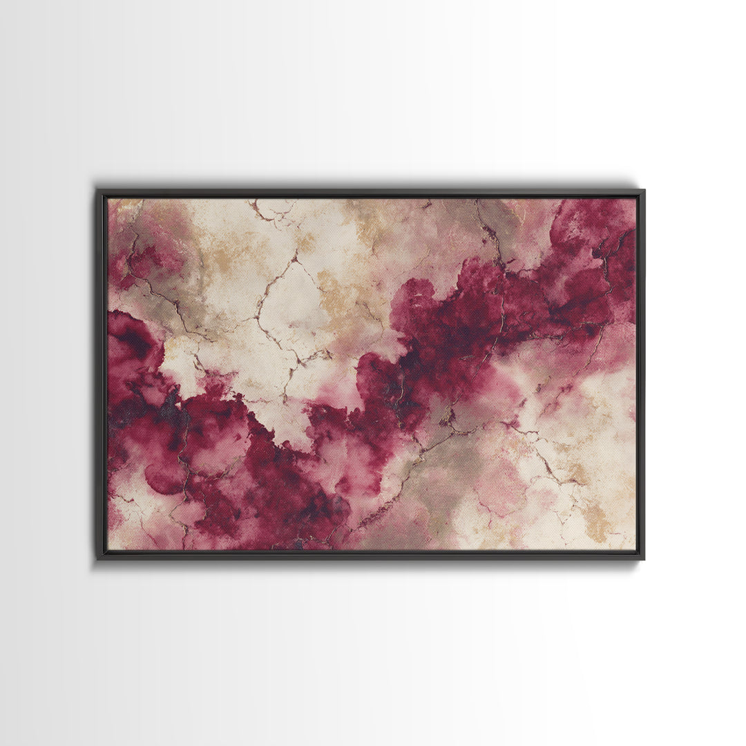 Red Wine Swirl Abstract Canvas Print, Winery Art, Kitchen Wall Art, Winery Decor, Vineyard, Matisse Print, Landscape Art, WIN-3x2-83