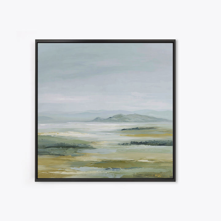 Calming Landscape with Open Sky and Gentle Canvas Print, Waiting Room Art, Dental Office Decor, Waiting Room Decor, Calm, WRA-1x1-1