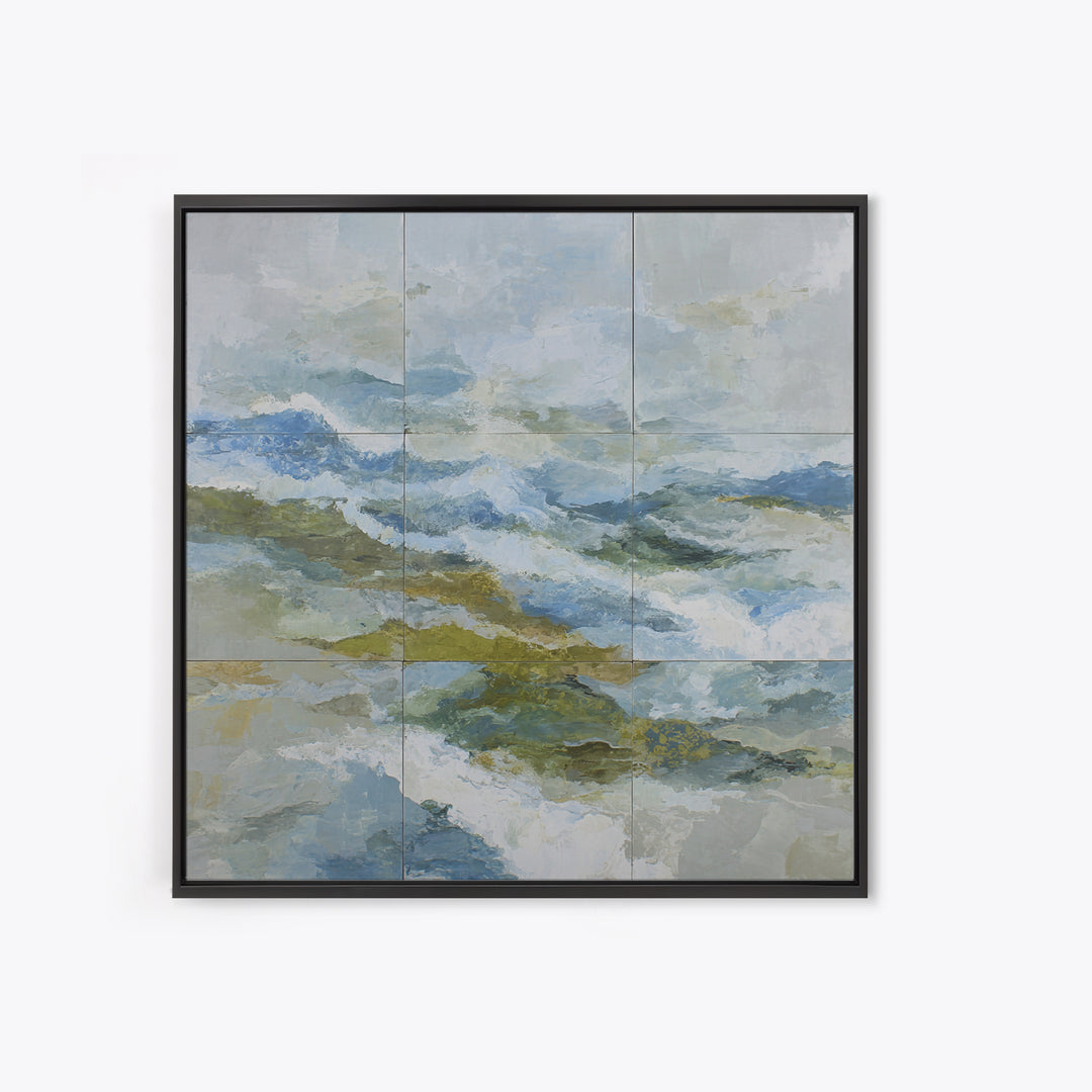 Large Cloudscape with Hopeful Light Framed Canvas Print, Waiting Room Art, Gallery Wall Art, Waiting Room Decor, Fine Art, Calm, WRA-1x1-64