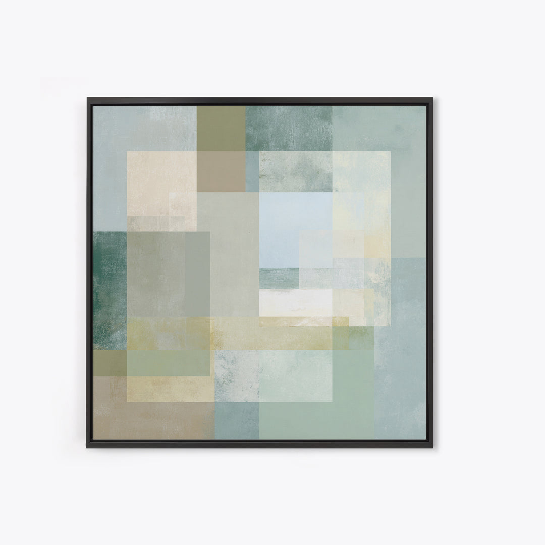 Minimal Geometric Composition Canvas Print, Waiting Room Art, Room Decor, Waiting Room Decor, Fine Art, Calm, Bedroom Decor, WRA-1x1-77