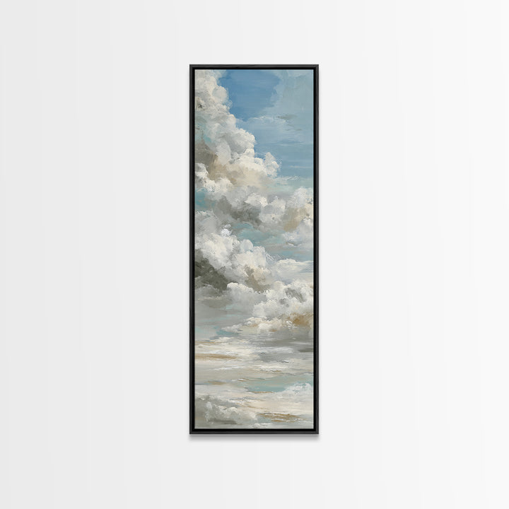 Large Cloudscape with Hopeful Light Canvas Print, Waiting Room Art, Room Decor, Waiting Room Decor, Calm, Bedroom Decor, WRA-1x3-28