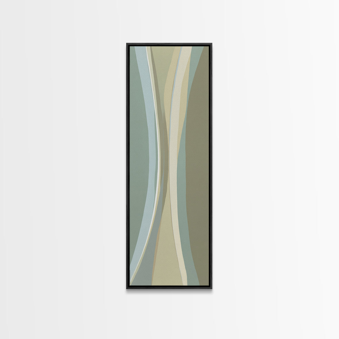 Minimal Geometric Composition Canvas Print, Waiting Room Art, Office Art, Waiting Room Decor, Abstract Art, Calm, Gallery Decor, WRA-1x3-41