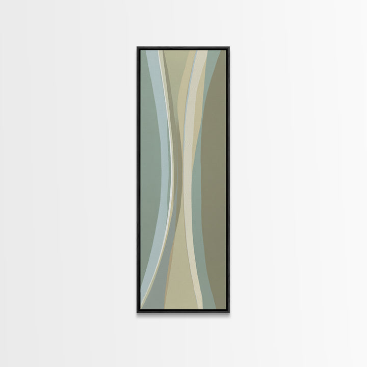 Minimal Geometric Composition Canvas Print, Waiting Room Art, Office Art, Waiting Room Decor, Abstract Art, Calm, Gallery Decor, WRA-1x3-41