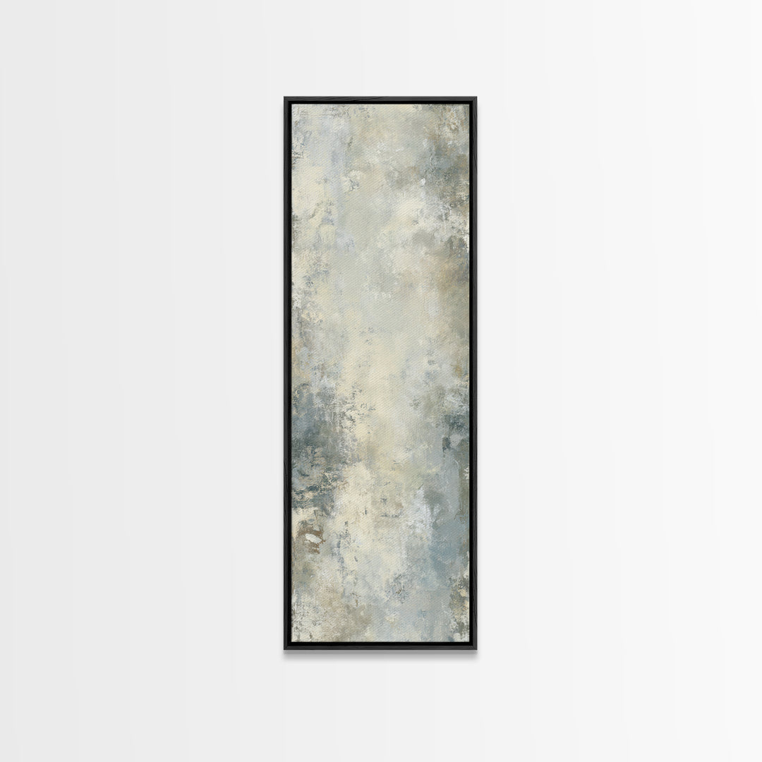 Light Marble Texture Abstract Framed Canvas Print, Waiting Room Art, Printable Art, Waiting Room Decor, Fine Art, Calm, WRA-1x3-84