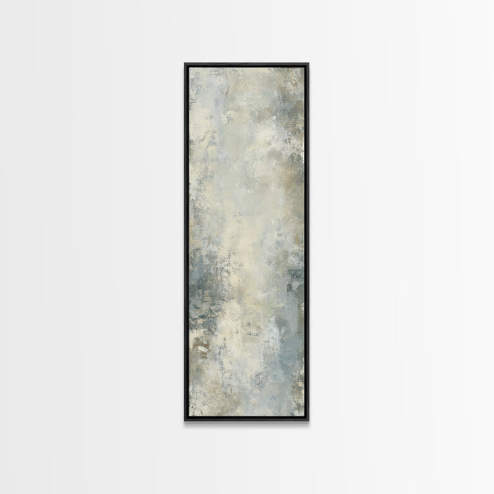 Light Marble Texture Abstract Framed Canvas Print, Waiting Room Art, Printable Art, Waiting Room Decor, Fine Art, Calm, WRA-1x3-84