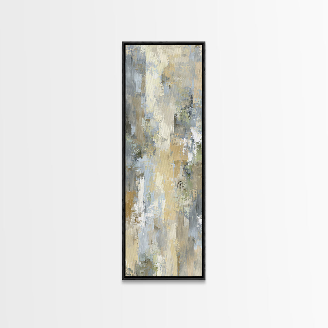 Warm Desert Sunrise Canvas Print, Waiting Room Art, Dental Art, Waiting Room Decor, Fine Art, Calm, Textured Painting, WRA-1x3-97