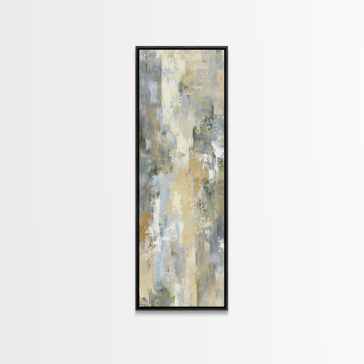 Warm Desert Sunrise Canvas Print, Waiting Room Art, Dental Art, Waiting Room Decor, Fine Art, Calm, Textured Painting, WRA-1x3-97