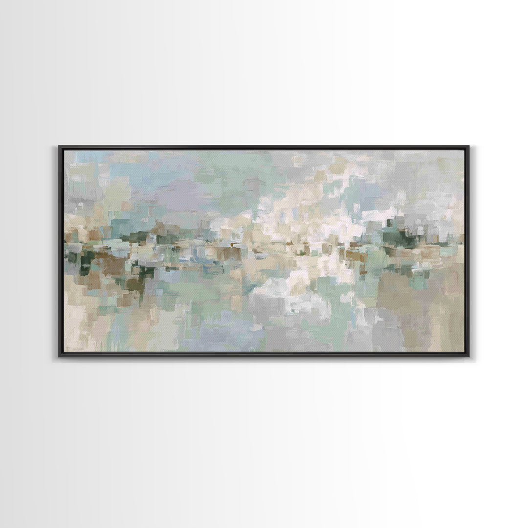 Modern Neutral Arch Abstraction Canvas Print, Waiting Room Art, Contemporary Art, Waiting Room Decor, Abstract Art, Calm, WRA-2x1-17