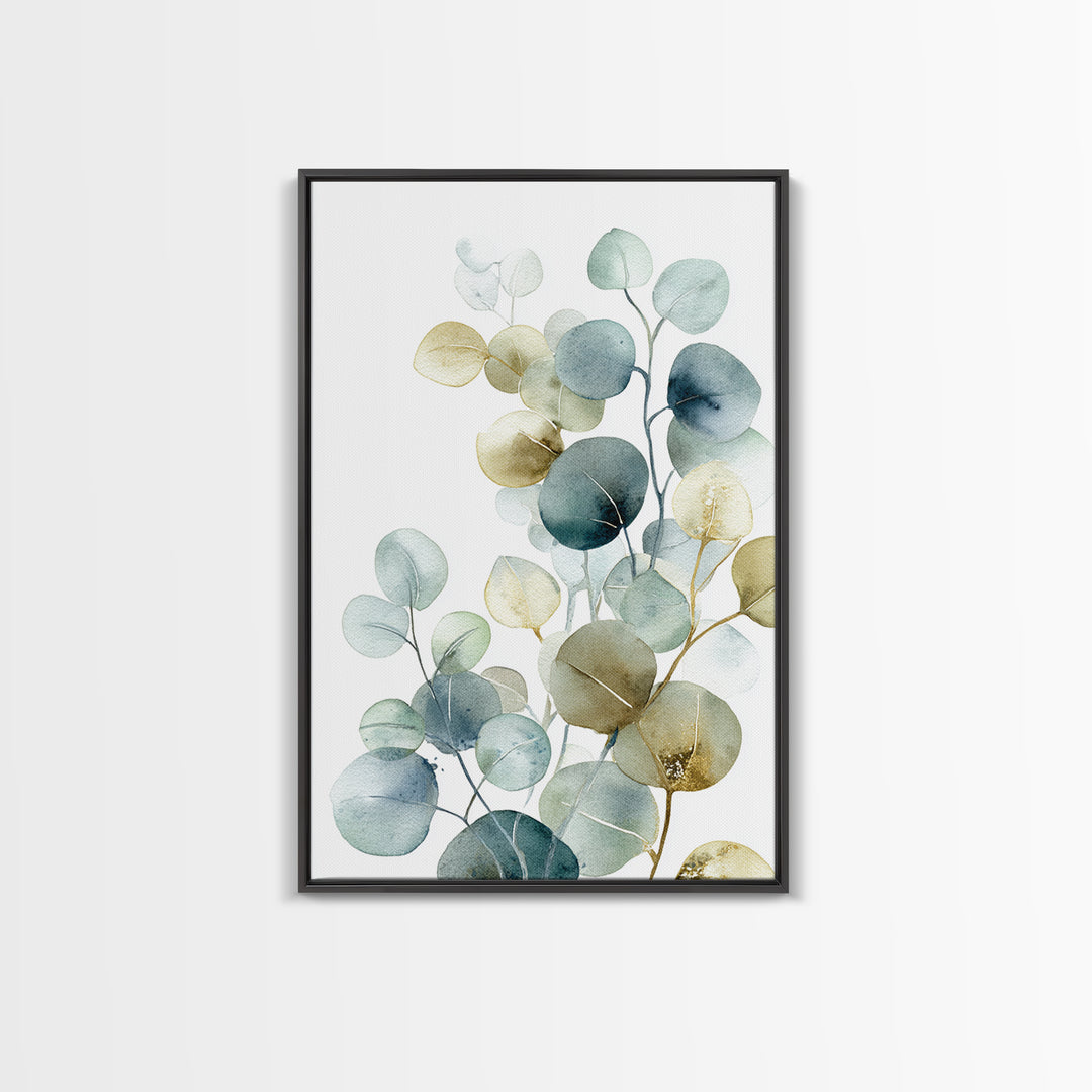 Neutral Botanical Branch Canvas Print, Waiting Room Art, Photography Print, Waiting Room Decor, Calm, Minimalist Decor, WRA-2x3-11