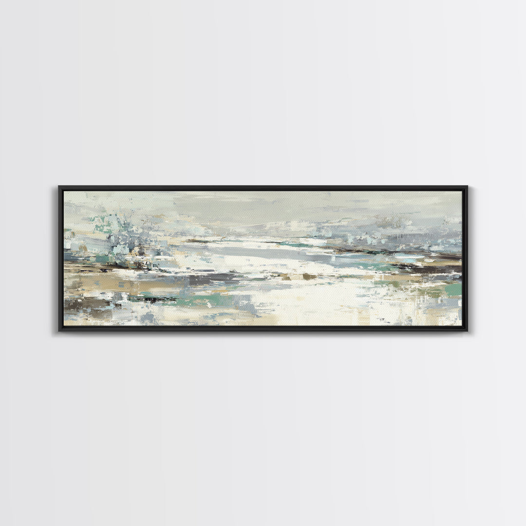 Modern Neutral Arch Abstraction Canvas Print, Waiting Room Art, Dental Wall Art, Waiting Room Decor, Abstract Art, Calm, WRA-3x1-61