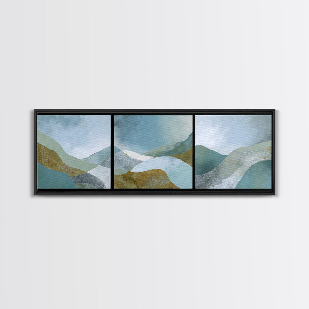 Modern Neutral Arch Abstraction Canvas Print, Waiting Room Art, Dental Wall Art, Waiting Room Decor, Abstract Art, Calm, WRA-3x1-85