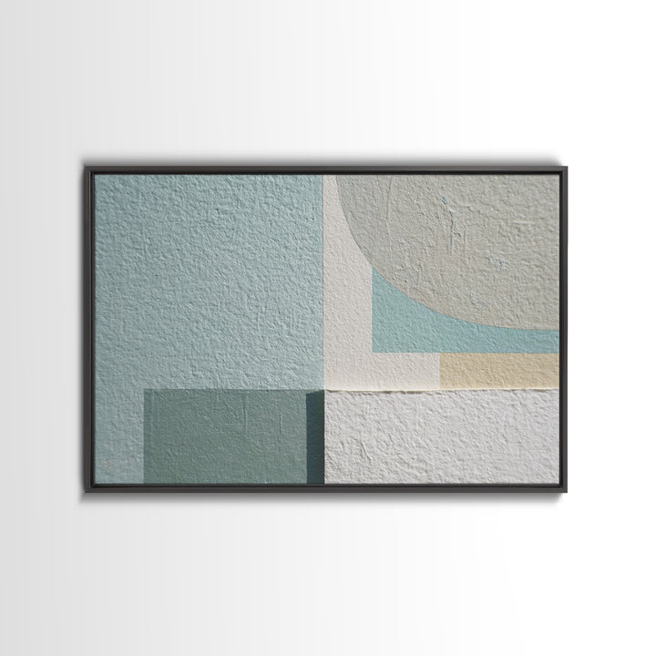 Minimal Geometric Composition Canvas Print, Waiting Room Art, Abstract, Waiting Room Decor, Abstract Art, Calm, Modern Decor, WRA-3x2-57