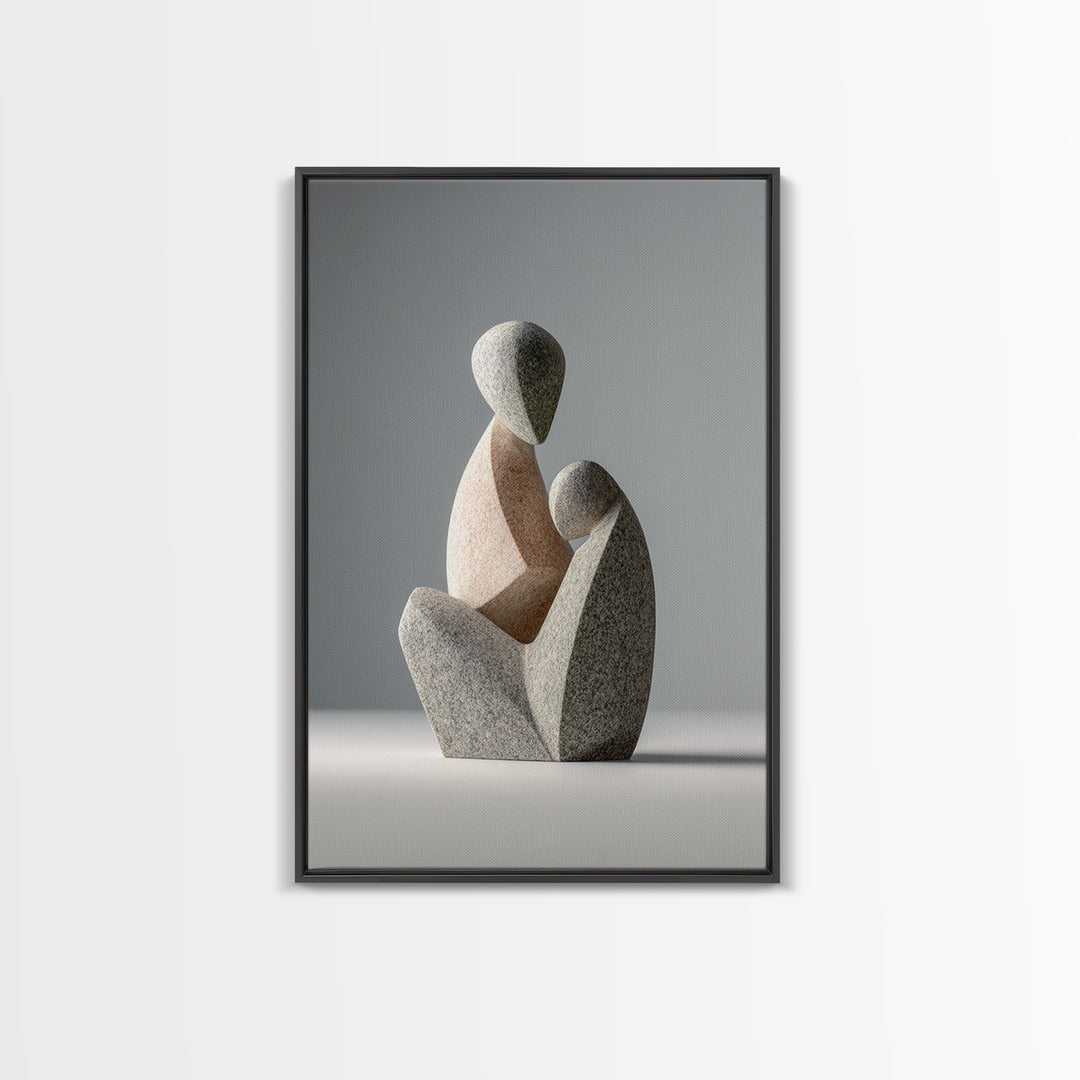 Seated Meditation Figure Canvas Print, Yoga Studio Art, Custom Wall Art, Yoga Studio Decor, Balance, Feminine Wall Art, YSA-2x3-81