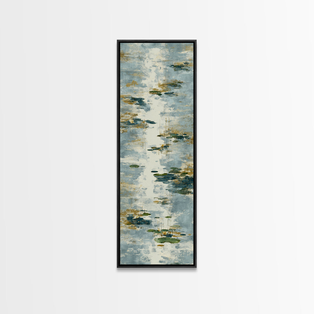 Water Ripple Circle Canvas Print, Zen Art, Beach Decor, Living Room Decor, Fine Art, Zen, Modern Decor, Fine Art Print, ZEN-1x3-73
