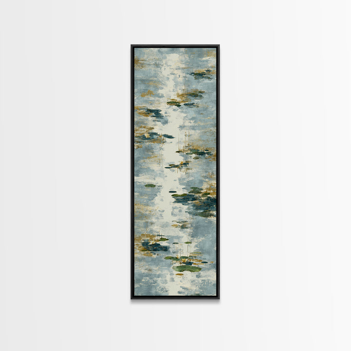 Water Ripple Circle Canvas Print, Zen Art, Beach Decor, Living Room Decor, Fine Art, Zen, Modern Decor, Fine Art Print, ZEN-1x3-73