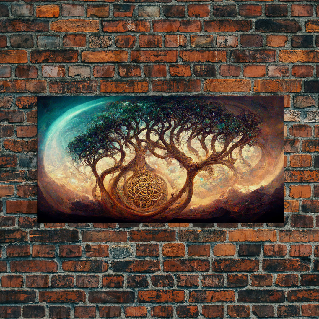 Gaia, norse mythology, canvas print, high fantasy art