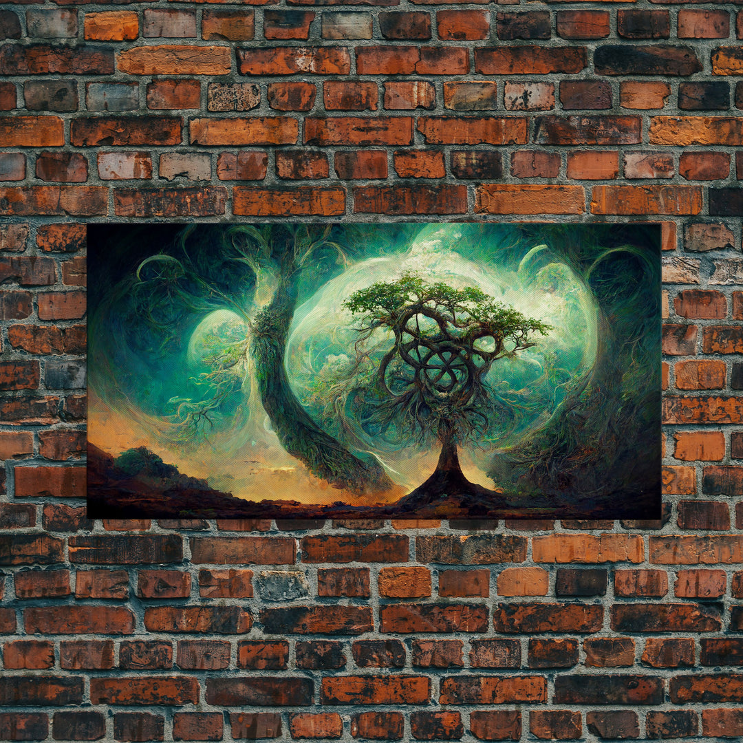 Gaia, norse mythology, canvas print, high fantasy art