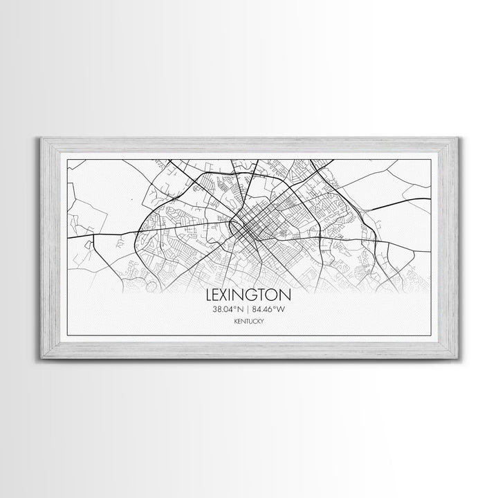 Lexington City Map, Kentucky Map, Map Art, Modern Art, Wall Art, Canvas Art, Dorm Room Decor, Country Wall Art, Housewarming Gift, Prints