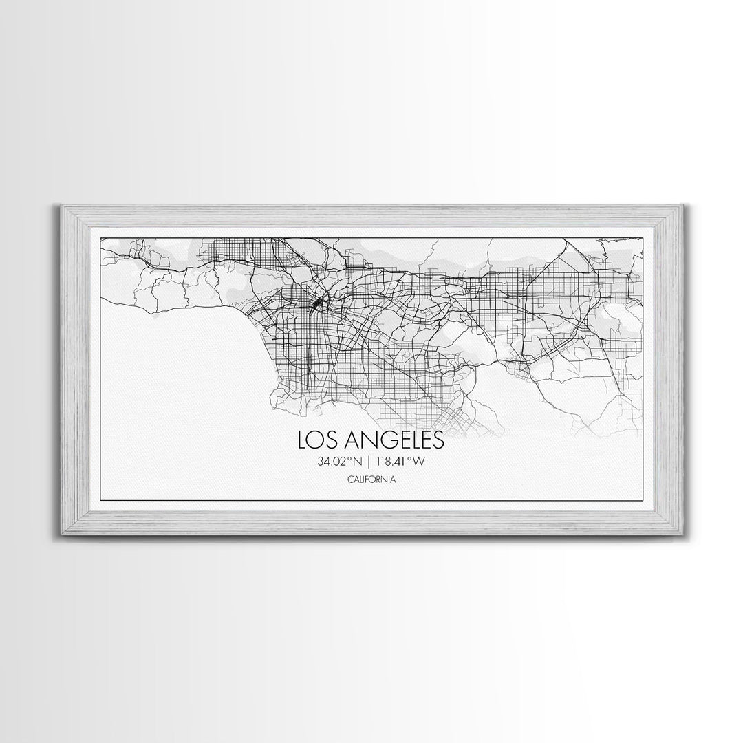 Los Angeles City Map, California Map, Map Art, Modern Art, Wall Art, Canvas Art, Tiny House Décor, Rustic Wall Art, Wanderlust Gift, Prints
