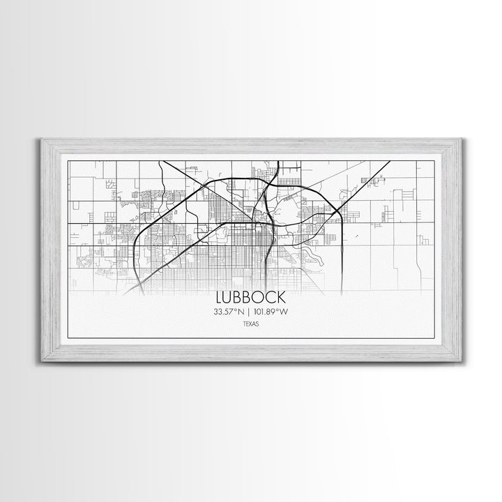 Lubbock City Map, Texas Map, Map Art, Modern Art, Wall Art, Canvas Art, Gift For Women, Living Room Wall Art, Wall Hanging, Texas Wall Art