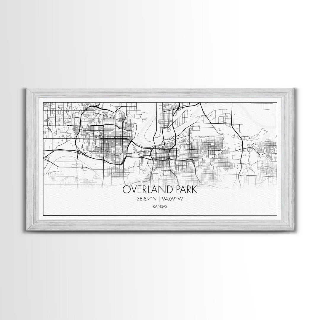 Overland Park City Map, Kansas Art, Map Print, Minimalist Wall Art, Wall Art, Canvas Art, Gift For Realtor, Boho Wall Hanging, Southern Art