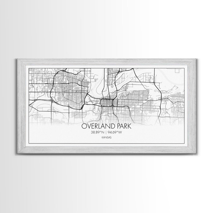 Overland Park City Map, Kansas Art, Map Print, Minimalist Wall Art, Wall Art, Canvas Art, Gift For Realtor, Boho Wall Hanging, Southern Art