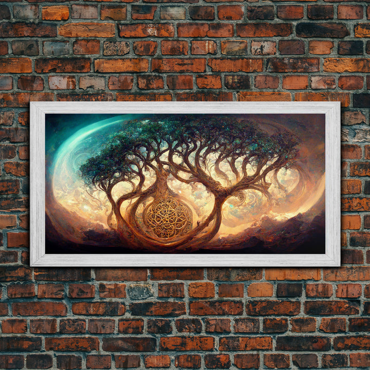 Gaia, norse mythology, canvas print, high fantasy art