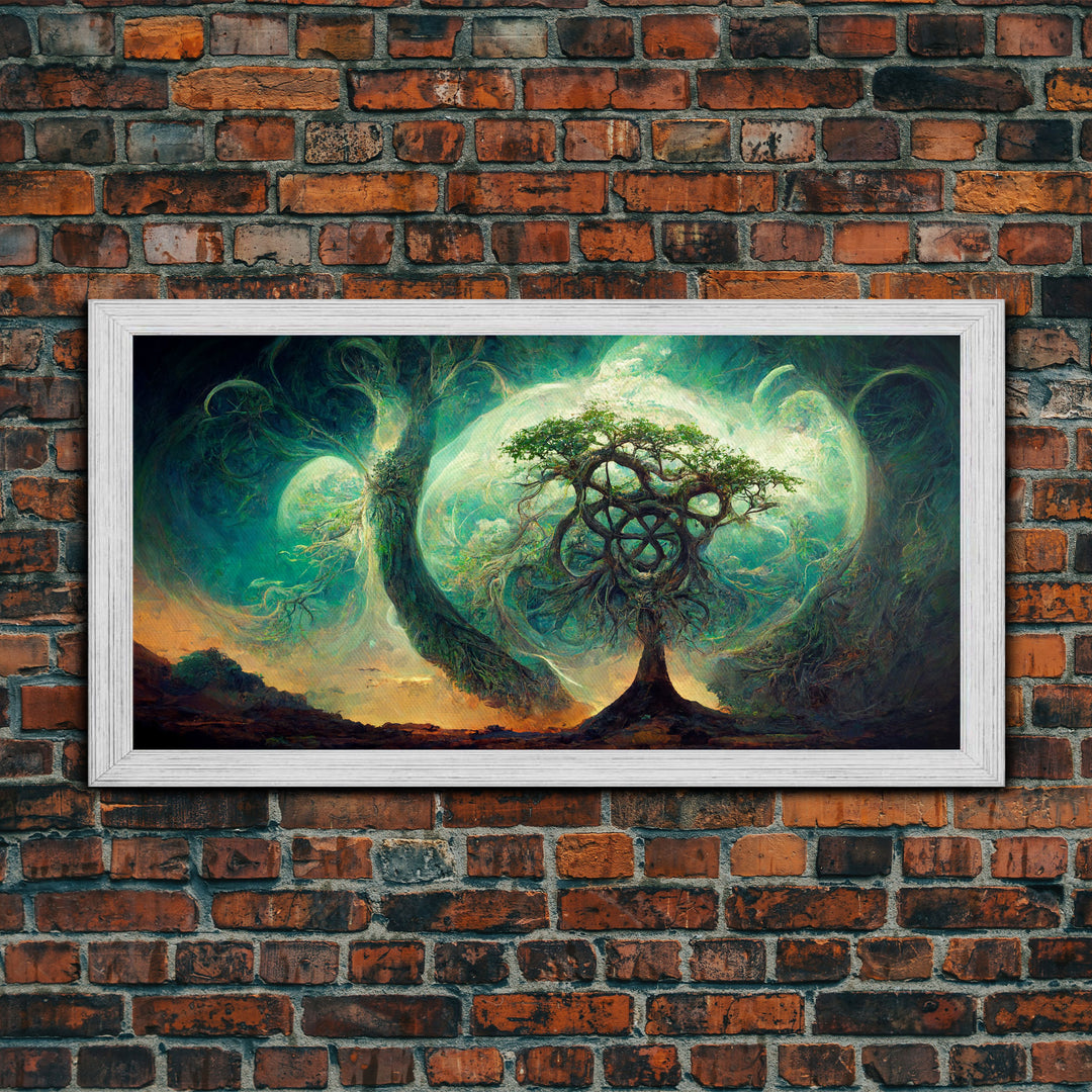Gaia, norse mythology, canvas print, high fantasy art