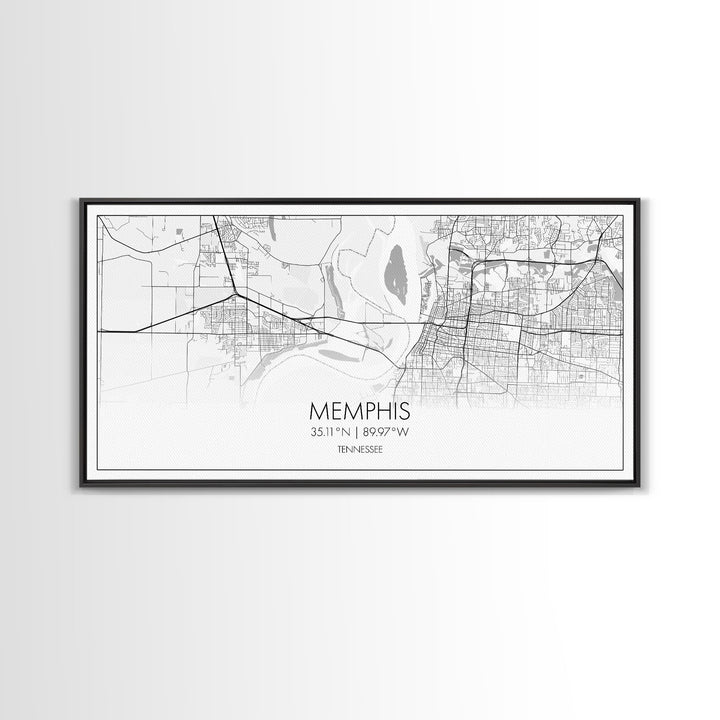 Memphis City Map, Tennessee Map, Map Art, Minimalist Wall Art, Wall Art, Canvas Art, Travel Gifts For Women, Country Home Décor, Music Room