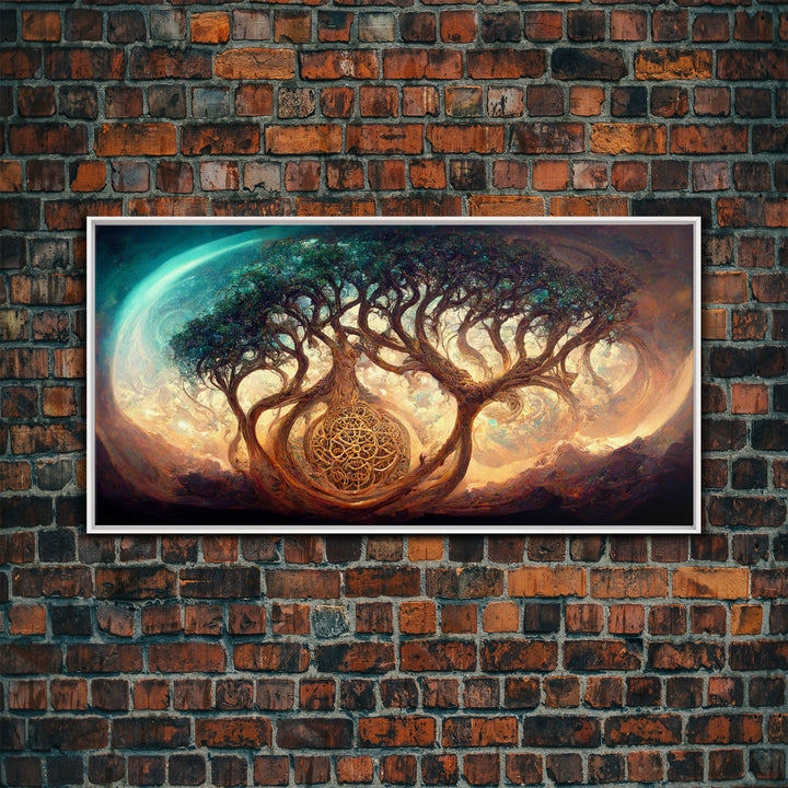 Gaia, norse mythology, canvas print, high fantasy art