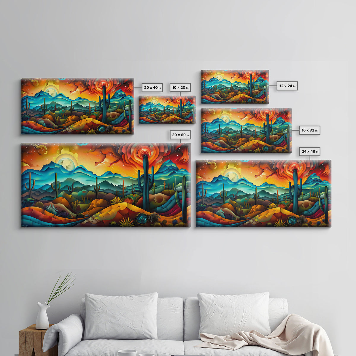 Majestic Misty Mountain Landscape Beautiful Framed Canvas Print, Perfect for Living Room Art, Rustic Bedroom Decor, Wildlife Wall Art