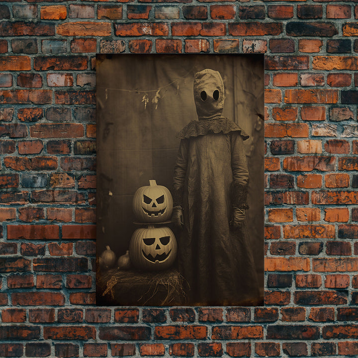 Black And White Art, Halloween Wall Art, Horror Decor, Dark Art Print, Canvas Print, Wall Art, Vertical Print, Home Decor, Wall Decor